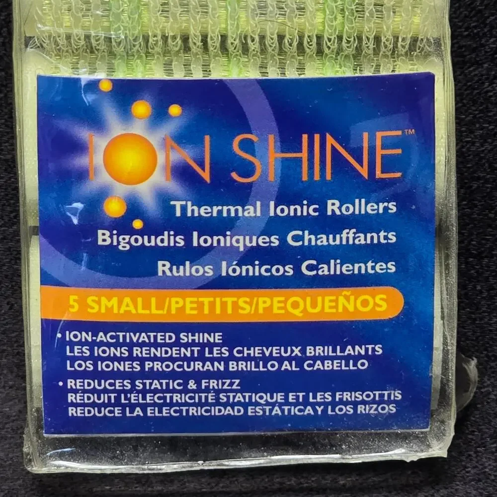 Conair Ion Shine Thermal Ionic 5 Small Rollers Pack Ion-Activated Shine / New